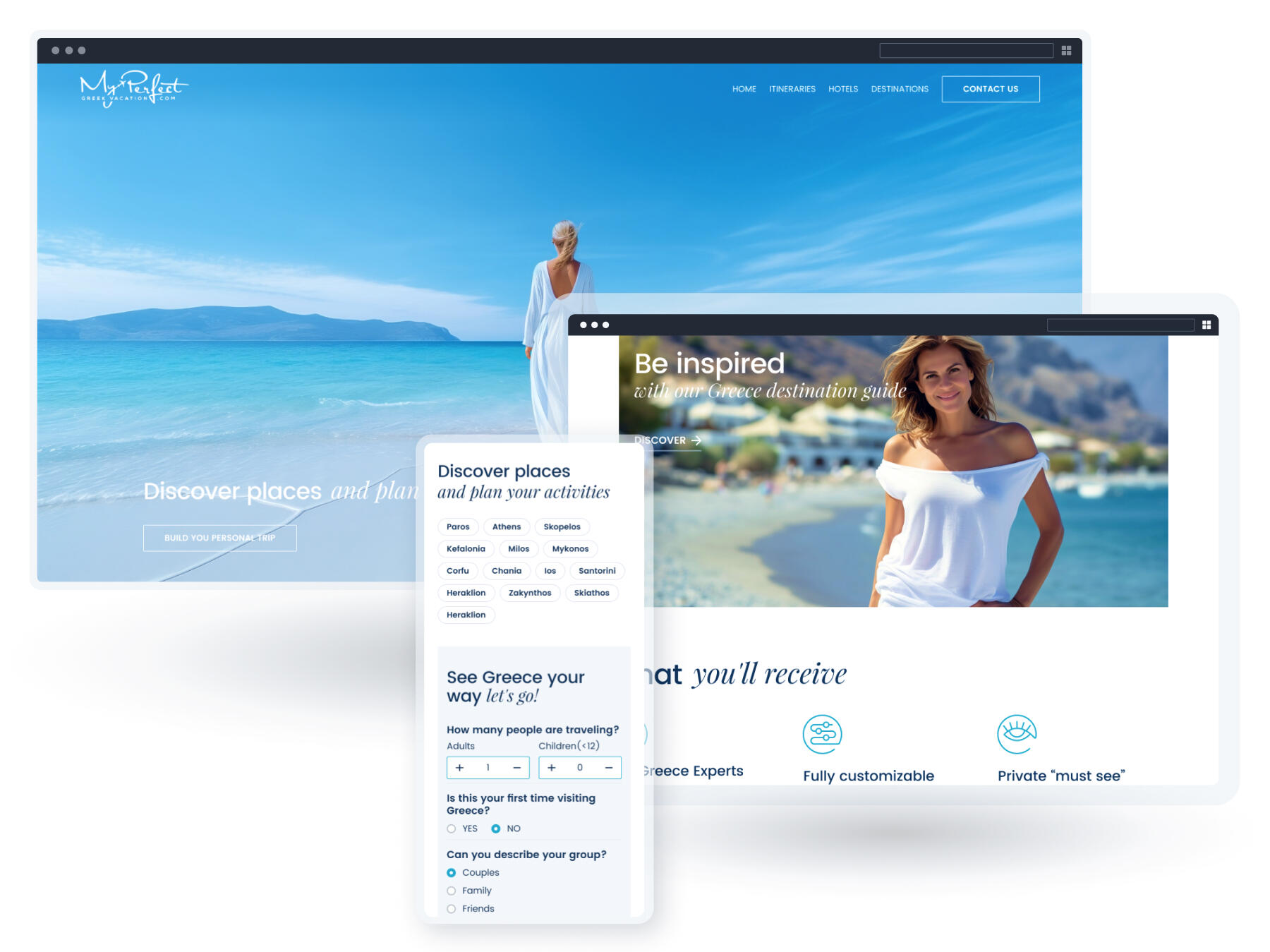 Minimalistic website design that stands out